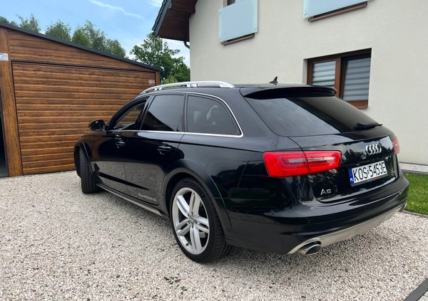 Audi A6 Allroad cena 83000 przebieg: 255000, rok produkcji 2014 z Tarnowskie Góry małe 232